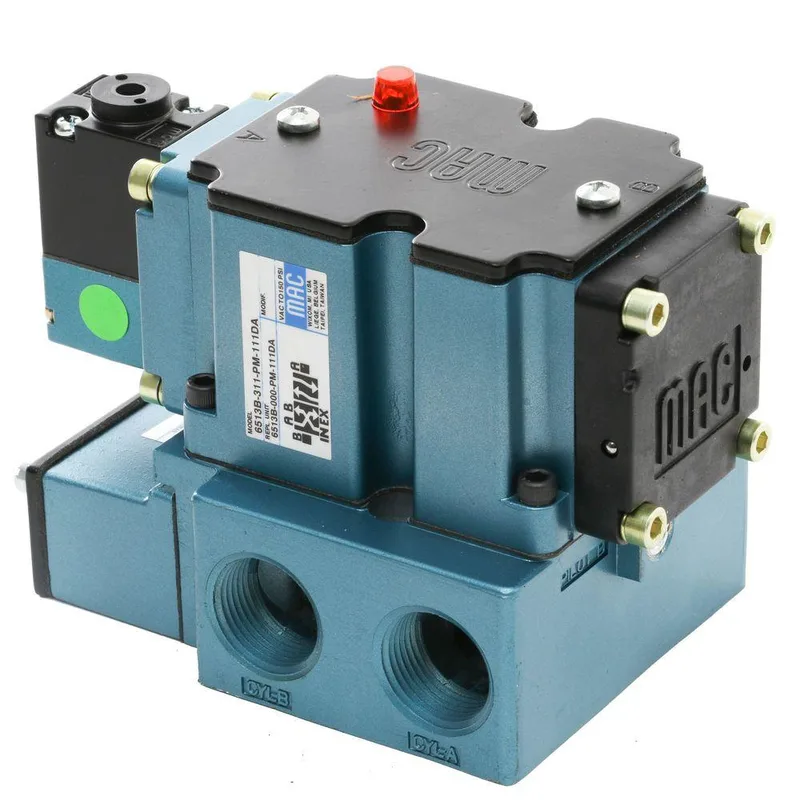 MAC Valves 6513B-000-PP-111DA