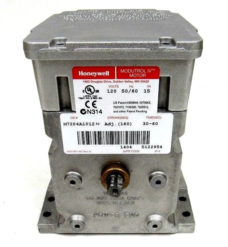 Honeywell M7284A-1012 Motores Electricos M7284A-1012
