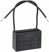 BM MLMU3497452819 - Capacitor Ventilador Techo, Condensador Cbb61 5uf 250vac