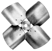 Lau 60558401 Aspa ventilador, 18", rotacion CCW, paso 30 grados, 4 aspas