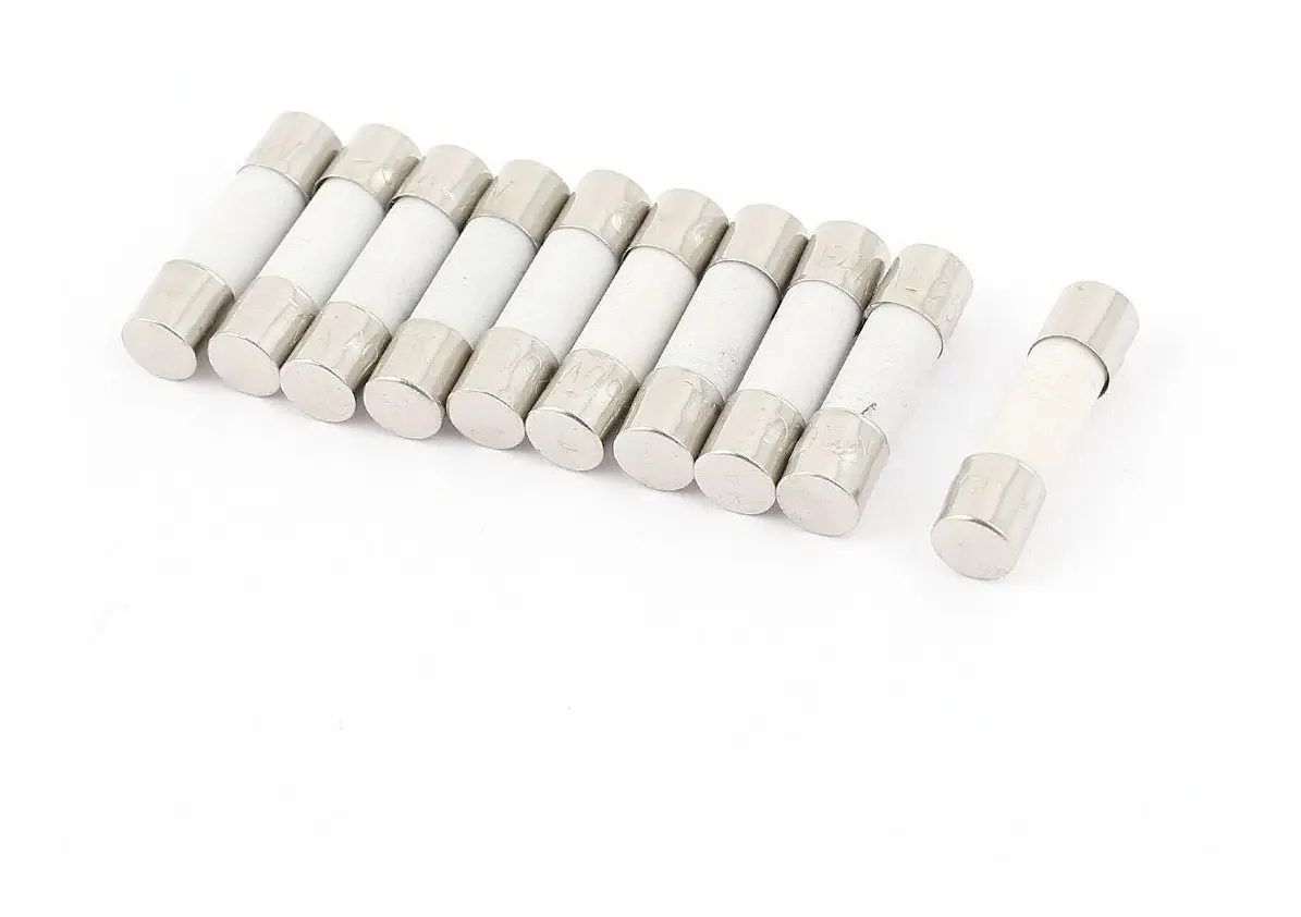 Generico CERAMIC FUSE Fusibles y Protección Eléctrica 5x20mm 250V 10A