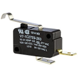 Honeywell V7-1C27E9-263 Microswitch miniatura basico SP NO 15A