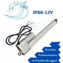 Feedback PA-10-HALL Actuador lineal estanco IP66 12VDC carrera 2-24 pulgadas