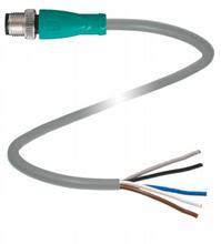 Pepperl+Fuchs V15S-G-2M-PVC Cordset conector hembra, PVC