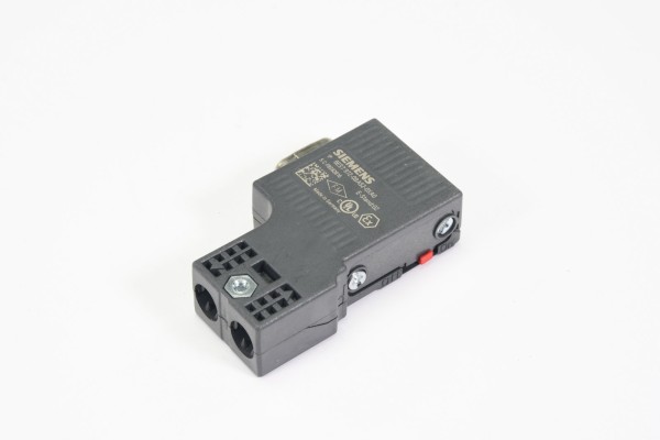 SIEMENS 6ES7972-0BA52-0XA0 - SIMATIC DP PROFIBUS RS-485 BUS CONNECTOR, 90° CABLE OUTLET, FASTCONNECT, WITHOUT PG PORT, UP TO 12 MBIT/S